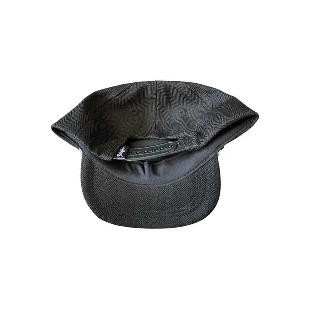 Binky Bro (3) Infant Snapback Caps Pink Logo Cap Navy Cap & Black Pineapple Cap
